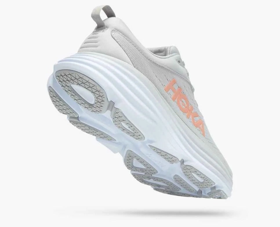 Hoka Bondi 8 Sneakers Lys grå