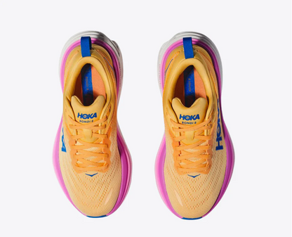 Hoka Bondi 8 Sneakers Gul/rosa