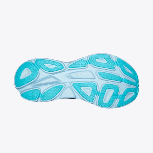 Hoka Bondi 8 Sneakers Blå/turkis