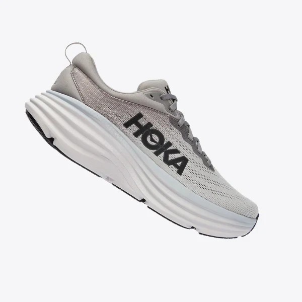 Hoka Bondi 8 Sneakers Grå