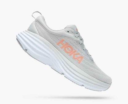 Hoka Bondi 8 Sneakers Lys grå